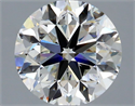 Natural Diamond 2.01 Carats, Round with Very Good Cut, I Color, VS2 Clarity and Certified by GIA