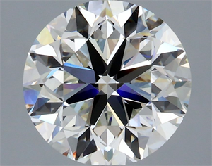 Picture of Natural Diamond 2.01 Carats, Round with Very Good Cut, I Color, VS2 Clarity and Certified by GIA