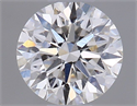 Natural Diamond 0.40 Carats, Round with Excellent Cut, H Color, VS2 Clarity and Certified by GIA