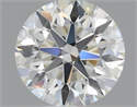 Natural Diamond 0.41 Carats, Round with Excellent Cut, I Color, VS1 Clarity and Certified by IGI