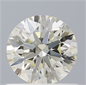 Natural Diamond 0.60 Carats, Round with Excellent Cut, K Color, VS1 Clarity and Certified by IGI