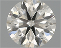 Natural Diamond 0.40 Carats, Round with Excellent Cut, I Color, VS2 Clarity and Certified by IGI