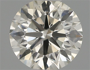 Picture of Natural Diamond 0.40 Carats, Round with Excellent Cut, I Color, VS2 Clarity and Certified by IGI