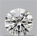 Natural Diamond 0.50 Carats, Round with Excellent Cut, I Color, VS2 Clarity and Certified by GIA