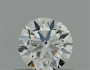 Picture of Natural Diamond 0.50 Carats, Round with Very Good Cut, G Color, SI2 Clarity and Certified by GIA