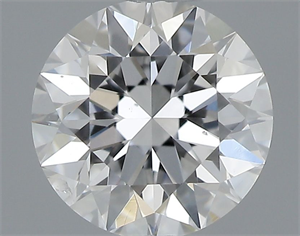 Picture of Natural Diamond 0.50 Carats, Round with Very Good Cut, E Color, SI2 Clarity and Certified by GIA