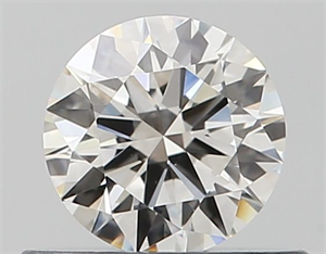 Picture of Natural Diamond 0.43 Carats, Round with Excellent Cut, F Color, VS1 Clarity and Certified by GIA