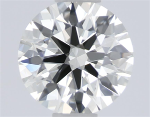 Picture of Natural Diamond 0.60 Carats, Round with Excellent Cut, J Color, VVS2 Clarity and Certified by IGI