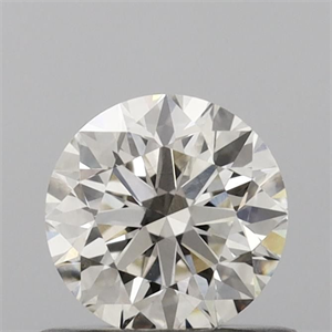 Picture of Natural Diamond 0.60 Carats, Round with Excellent Cut, J Color, VVS2 Clarity and Certified by IGI