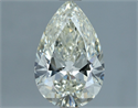 Natural Diamond 1.41 Carats, Pear with  Cut, J Color, VS2 Clarity and Certified by IGI