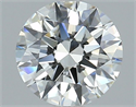 Natural Diamond 1.70 Carats, Round with Excellent Cut, H Color, VS2 Clarity and Certified by GIA