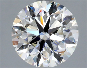 Picture of Natural Diamond 2.00 Carats, Round with Very Good Cut, I Color, VS2 Clarity and Certified by GIA