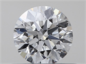 Natural Diamond 0.40 Carats, Round with Very Good Cut, E Color, VVS2 Clarity and Certified by GIA