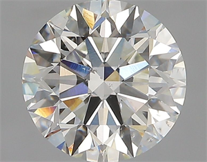 Picture of Natural Diamond 2.01 Carats, Round with Excellent Cut, I Color, SI2 Clarity and Certified by GIA