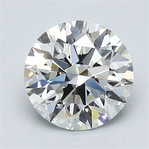 Picture of Natural Diamond 1.53 Carats, Round with Excellent Cut, H Color, VVS1 Clarity and Certified by GIA