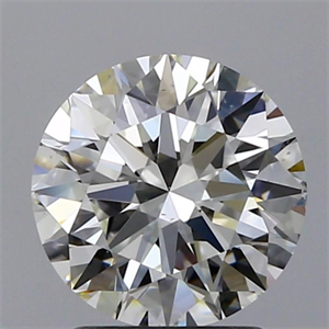 Picture of Natural Diamond 2.00 Carats, Round with Excellent Cut, J Color, SI1 Clarity and Certified by GIA