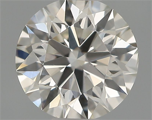 Picture of Natural Diamond 0.42 Carats, Round with Excellent Cut, I Color, VS2 Clarity and Certified by IGI