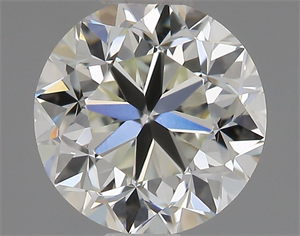 Picture of Natural Diamond 0.50 Carats, Round with Good Cut, I Color, VVS1 Clarity and Certified by IGI