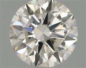 Picture of Natural Diamond 0.40 Carats, Round with Excellent Cut, H Color, SI1 Clarity and Certified by IGI