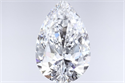 Natural Diamond 1.01 Carats, Pear with  Cut, D Color, VVS2 Clarity and Certified by GIA