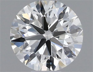 Picture of Natural Diamond 0.40 Carats, Round with Excellent Cut, H Color, VS1 Clarity and Certified by IGI