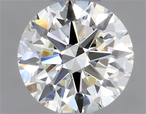 Picture of Natural Diamond 0.40 Carats, Round with Very Good Cut, J Color, VVS1 Clarity and Certified by GIA