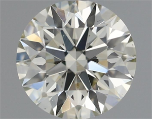 Picture of Natural Diamond 0.41 Carats, Round with Excellent Cut, K Color, VS2 Clarity and Certified by IGI