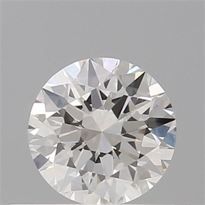 Picture of Natural Diamond 0.40 Carats, Round with Excellent Cut, H Color, VVS2 Clarity and Certified by GIA