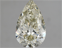 Natural Diamond 1.53 Carats, Pear with  Cut, K Color, SI1 Clarity and Certified by IGI