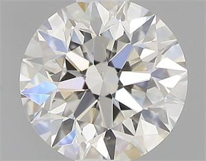 Picture of Natural Diamond 0.42 Carats, Round with Excellent Cut, I Color, SI1 Clarity and Certified by GIA