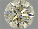 Natural Diamond 0.50 Carats, Round with Very Good Cut, I Color, VS1 Clarity and Certified by IGI