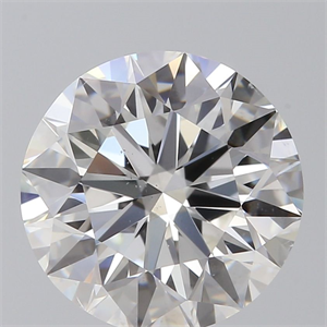 Picture of Natural Diamond 2.00 Carats, Round with Excellent Cut, G Color, SI1 Clarity and Certified by GIA