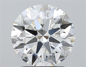 Picture of Natural Diamond 2.05 Carats, Round with Excellent Cut, G Color, VS2 Clarity and Certified by GIA