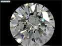 Natural Diamond 2.20 Carats, Round with Excellent Cut, K Color, SI1 Clarity and Certified by GIA