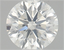 Natural Diamond 0.63 Carats, Round with Very Good Cut, J Color, SI2 Clarity and Certified by GIA