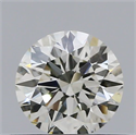 Natural Diamond 0.41 Carats, Round with Excellent Cut, I Color, VS2 Clarity and Certified by IGI