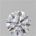 Natural Diamond 2.28 Carats, Round with Excellent Cut, D Color, SI1 Clarity and Certified by GIA