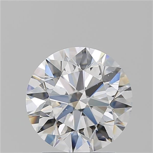 Picture of Natural Diamond 2.28 Carats, Round with Excellent Cut, D Color, SI1 Clarity and Certified by GIA