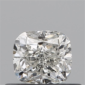 Picture of Natural Diamond 0.46 Carats, Cushion with  Cut, I Color, SI2 Clarity and Certified by IGI