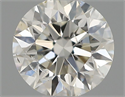 Natural Diamond 0.40 Carats, Round with Excellent Cut, H Color, SI2 Clarity and Certified by IGI