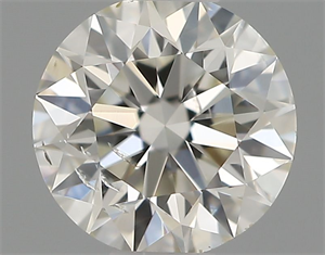 Picture of Natural Diamond 0.40 Carats, Round with Excellent Cut, H Color, SI2 Clarity and Certified by IGI