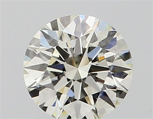 Picture of Natural Diamond 0.40 Carats, Round with Excellent Cut, K Color, VS1 Clarity and Certified by GIA