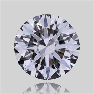 Picture of Natural Diamond 0.40 Carats, Round with Excellent Cut, H Color, SI1 Clarity and Certified by GIA