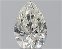 Natural Diamond 2.50 Carats, Pear with  Cut, J Color, VS2 Clarity and Certified by GIA