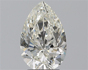 Picture of Natural Diamond 2.50 Carats, Pear with  Cut, J Color, VS2 Clarity and Certified by GIA