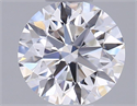 Natural Diamond 0.40 Carats, Round with Excellent Cut, E Color, VS1 Clarity and Certified by GIA