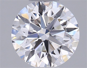 Picture of Natural Diamond 0.40 Carats, Round with Excellent Cut, E Color, VS1 Clarity and Certified by GIA