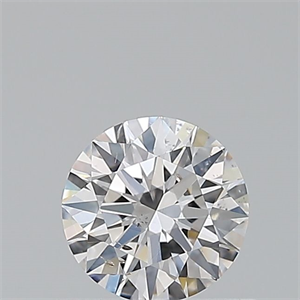 Picture of Natural Diamond 0.40 Carats, Round with Excellent Cut, E Color, SI2 Clarity and Certified by GIA