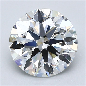 Picture of Natural Diamond 1.91 Carats, Round with Excellent Cut, G Color, VVS1 Clarity and Certified by GIA