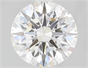 Natural Diamond 1.79 Carats, Round with Excellent Cut, E Color, VVS1 Clarity and Certified by GIA